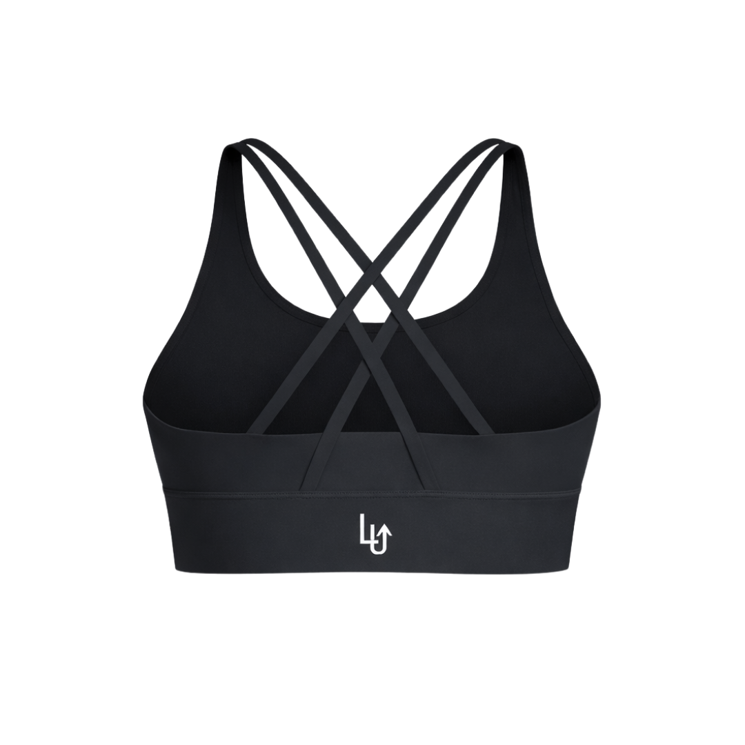 COREMOTION CRISSCROSS BH WOMAN - BLACK