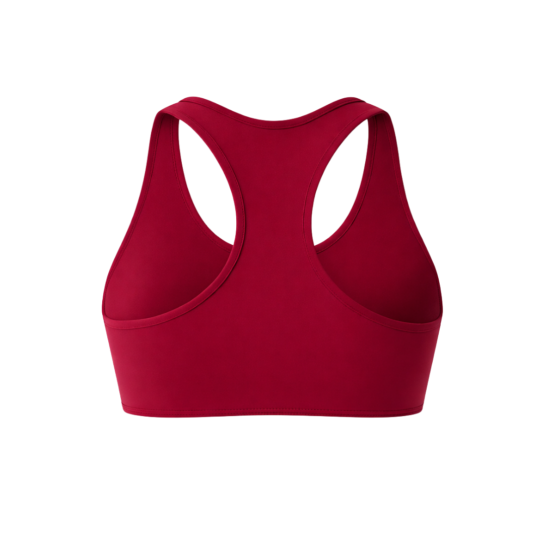 PERFORMANCE RACERBACK BH WOMAN - BURGUNDY