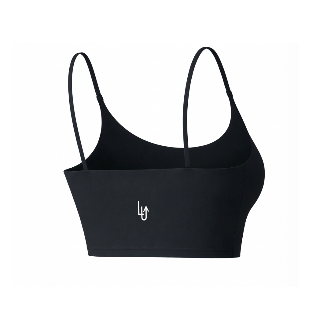 COREMOTION CROPTOP WOMAN - BLACK