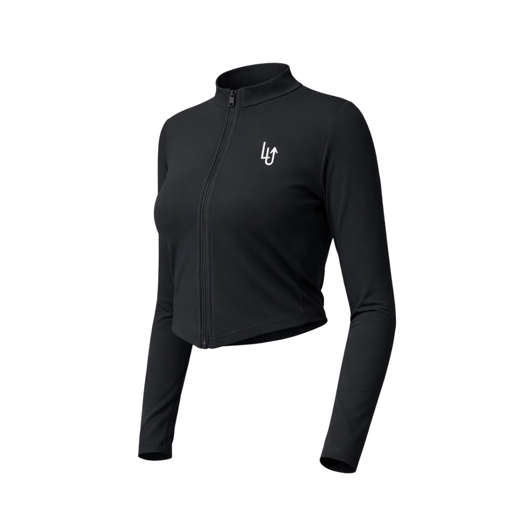 COREMOTION TRAINING ZIP WOMAN - BLACK