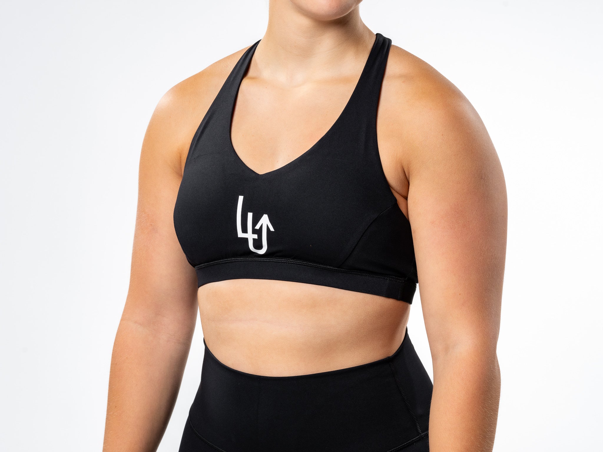 Racer back bra - Black