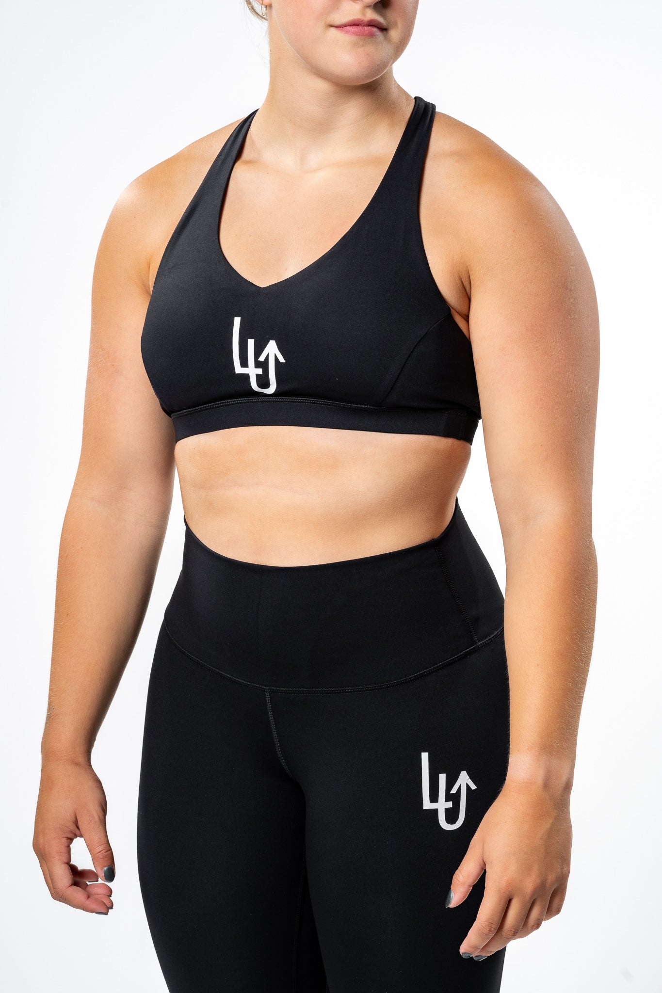 Racer back bra - Black