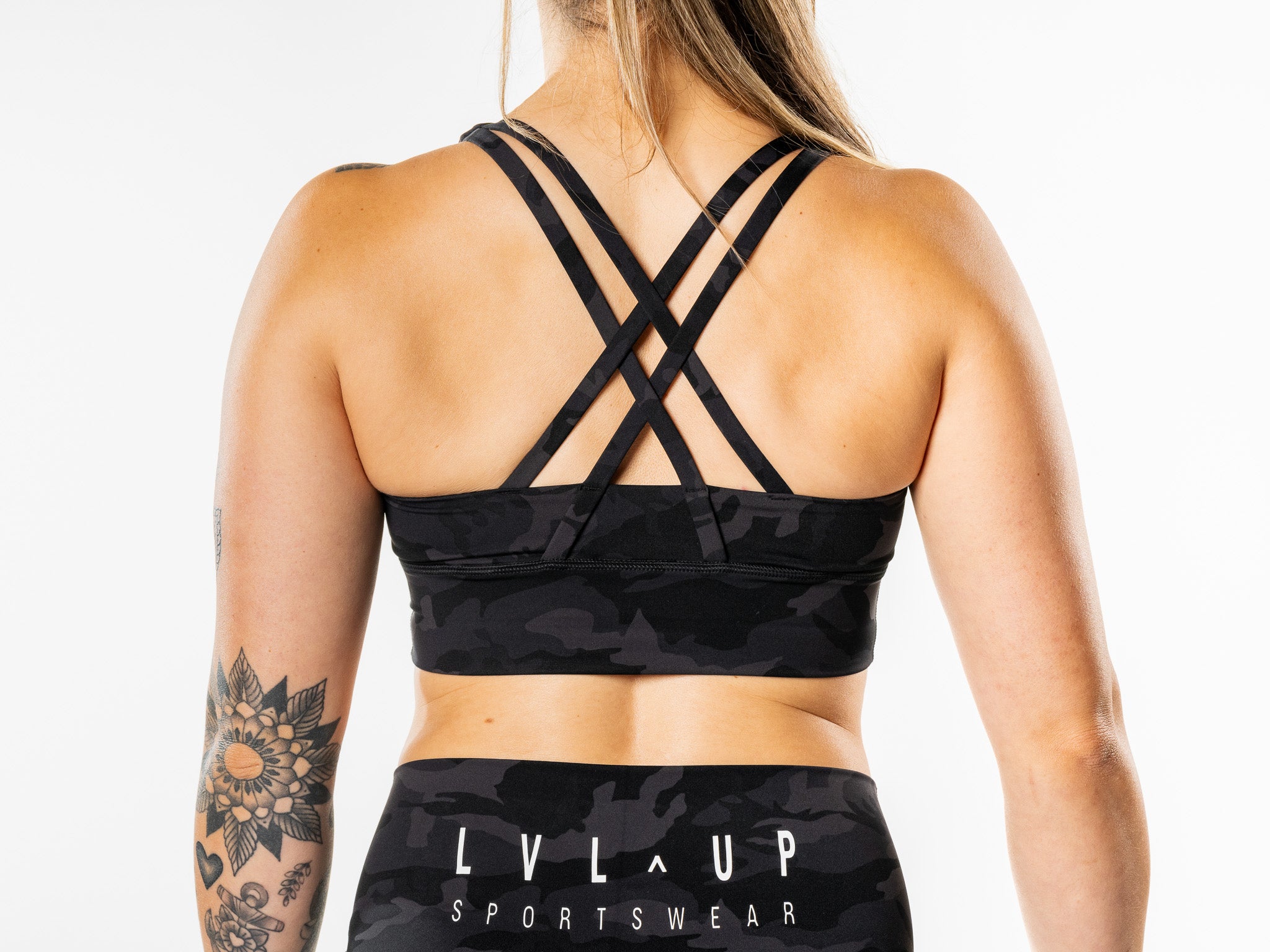 Crisscross bra - Camo