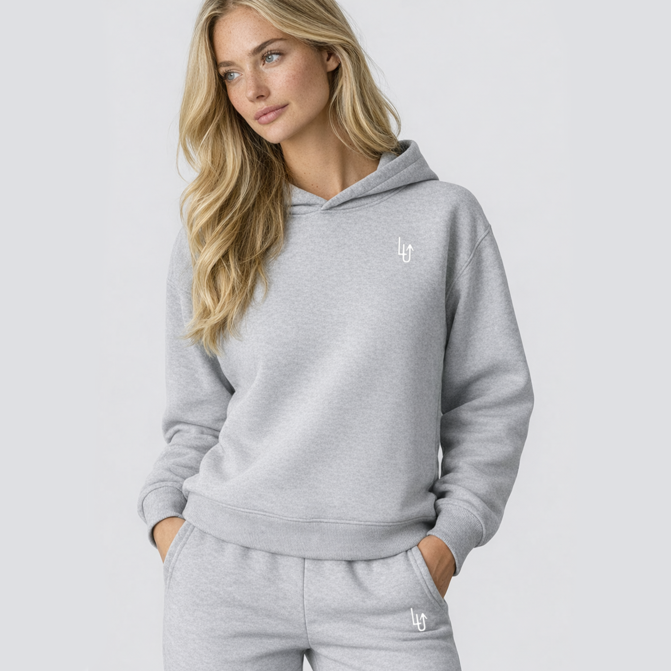 VITAL HOODIE WOMAN - GRAY