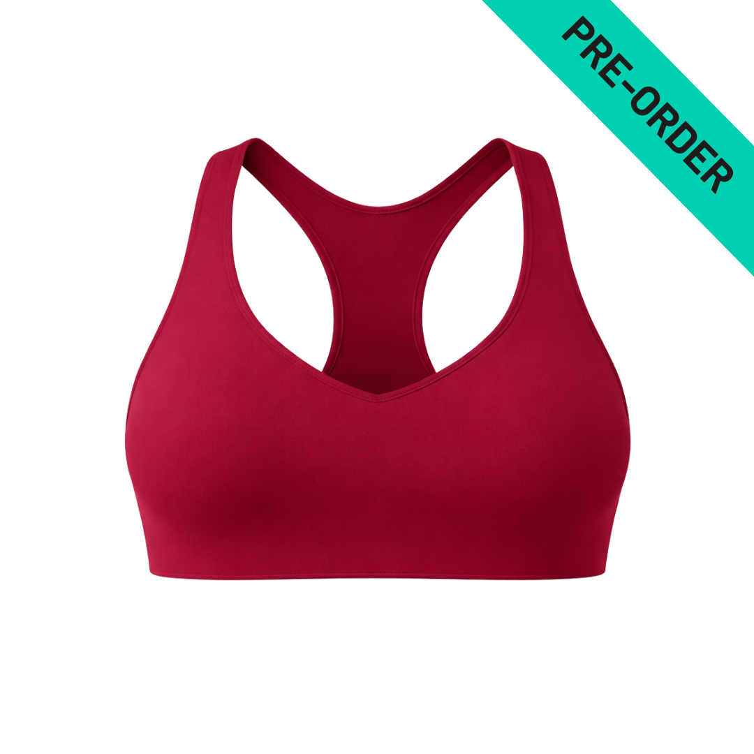 PERFORMANCE RACERBACK BH WOMAN - BURGUNDY