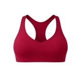 SMOOTH RACERBACK BH WOMAN - BURGUNDY