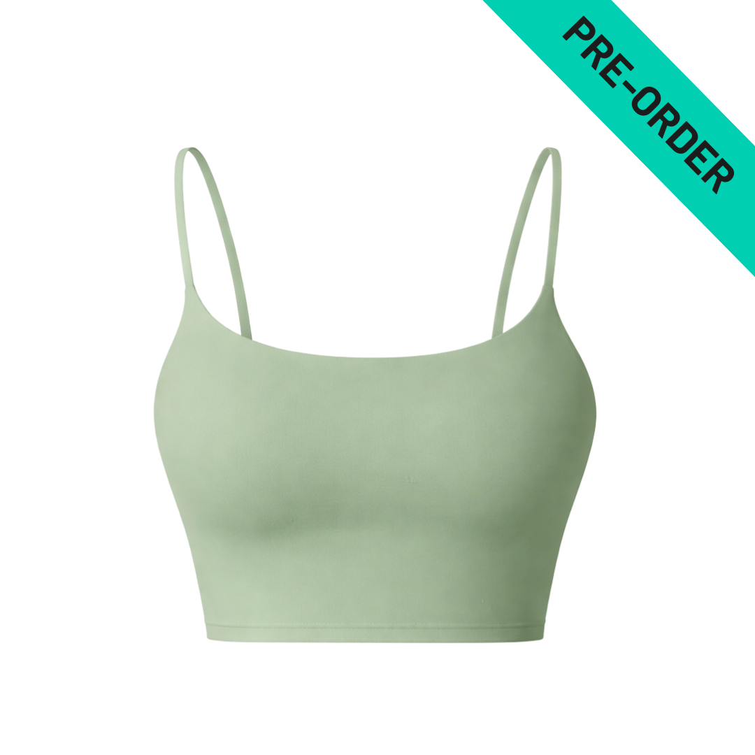 FALL/WINTER CROPTOP WOMAN - SAGE GREEN