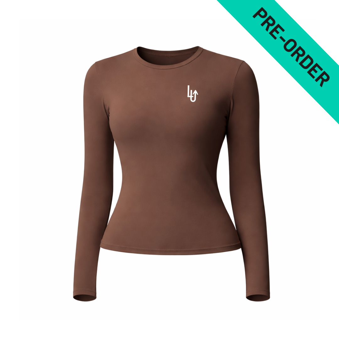 FALL/WINTER LONG SLEEVE SHIRT WOMAN - BROWN