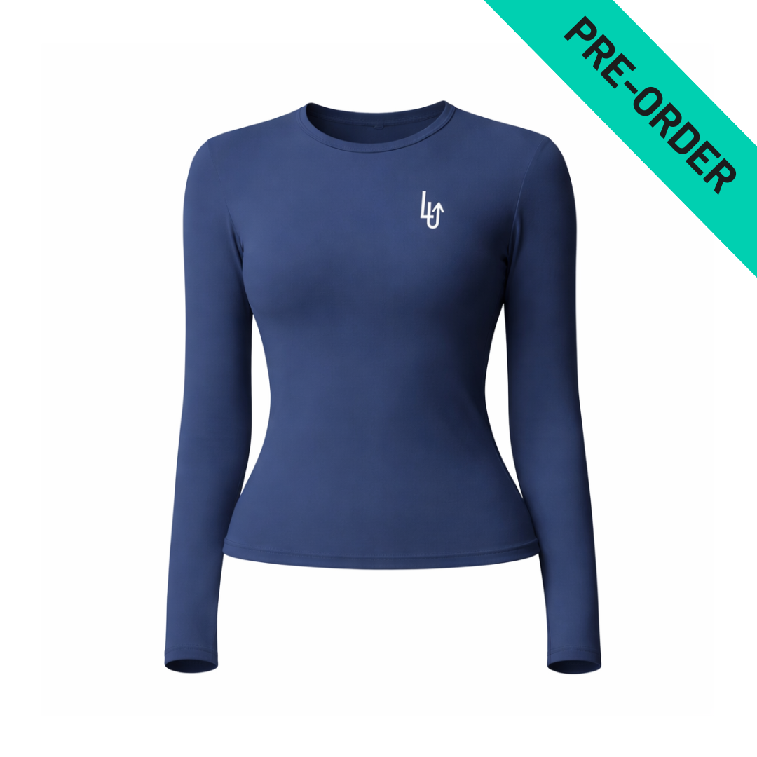 FALL/WINTER LONG SLEEVE SHIRT WOMAN - NAVY