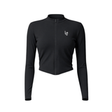 COREMOTION TRAINING ZIP WOMAN - BLACK