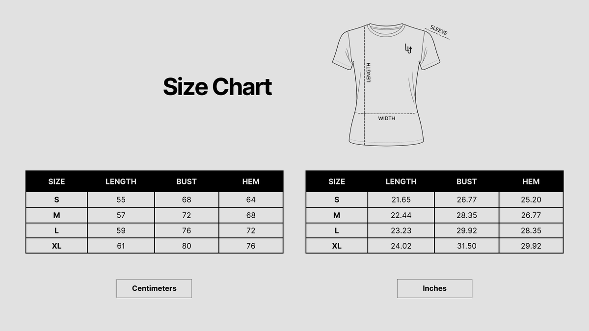 COREMOTION SPORTSHIRT WOMAN - LI GREEN Size Chart
