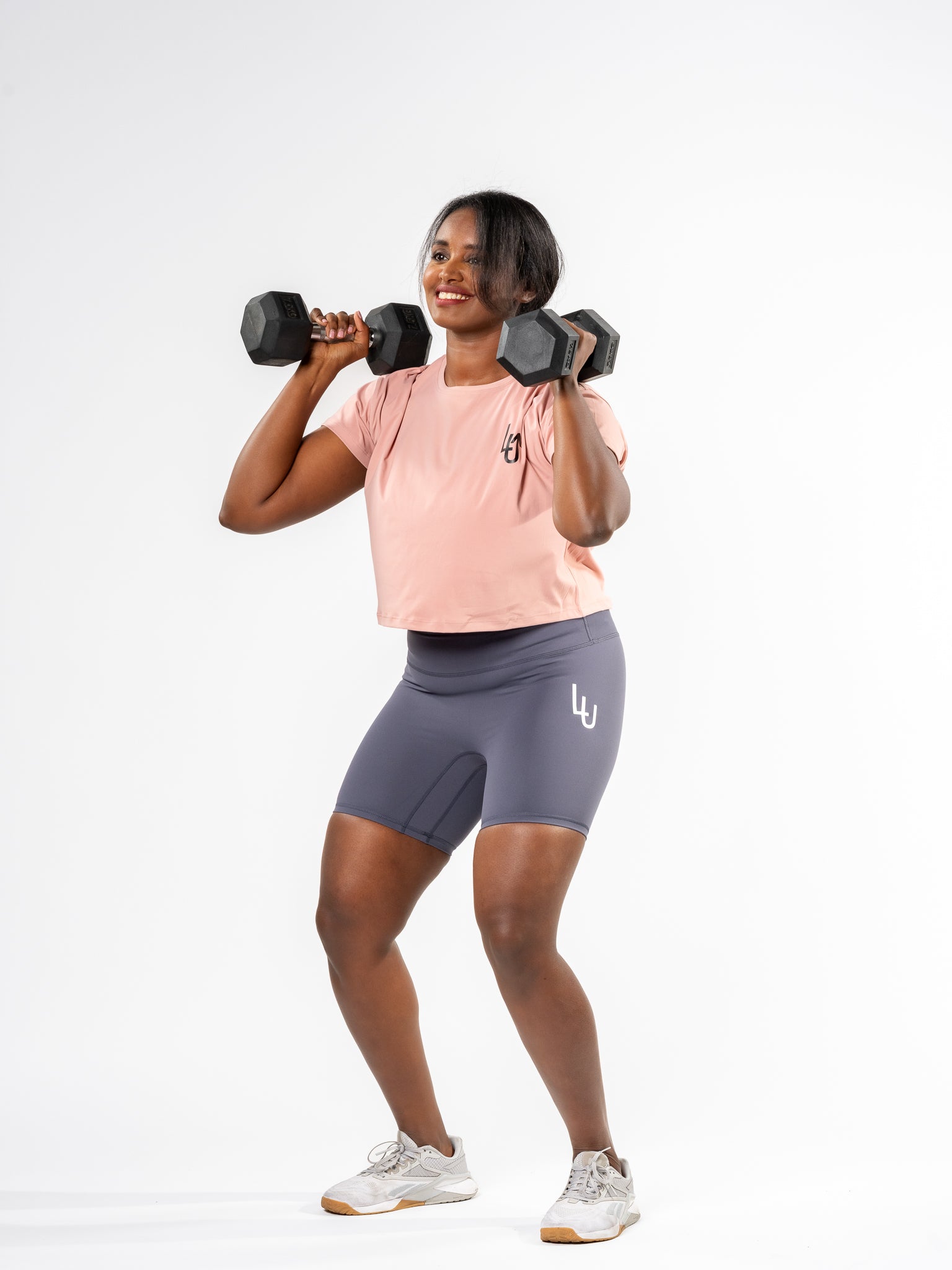Cropped short sleeve - Pink