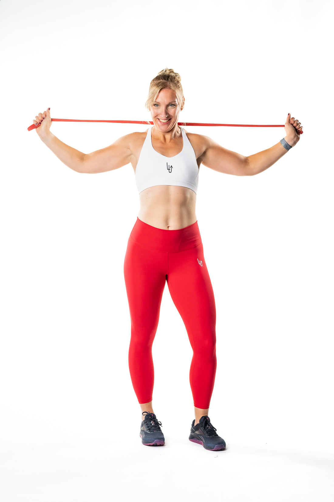 Regular cropped tight - Red