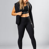 PERFORMANCE 1/4 JACKET WOMAN - BLACK