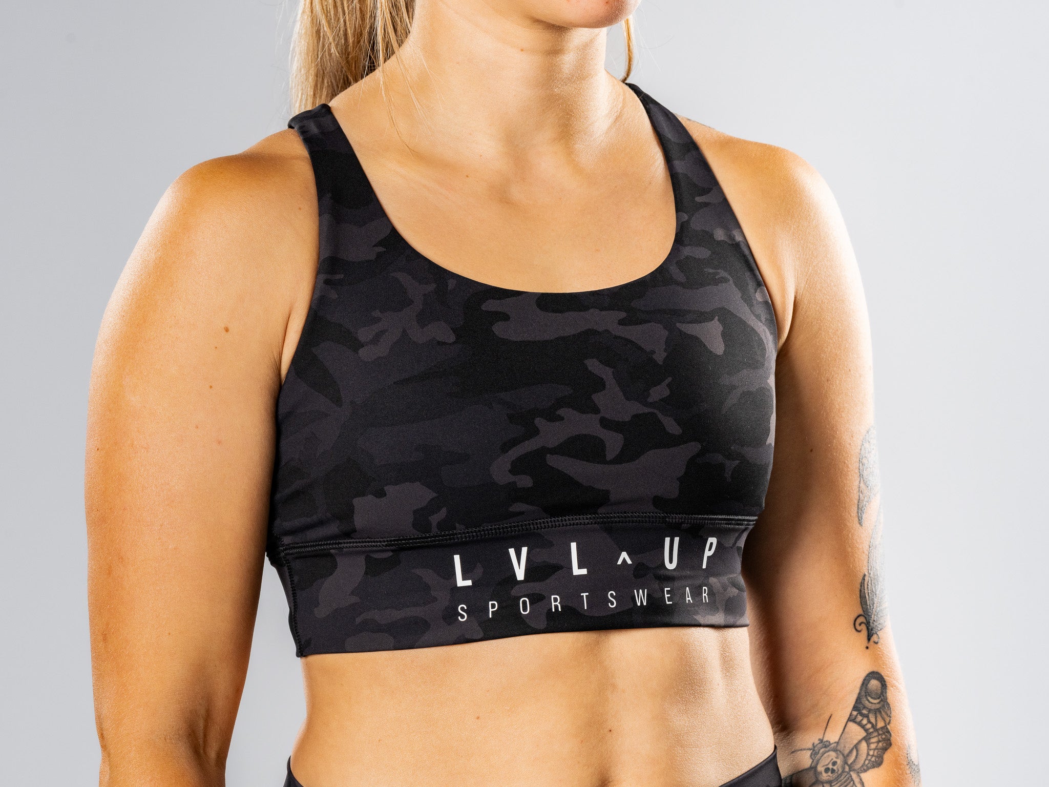 Crisscross bra - Camo