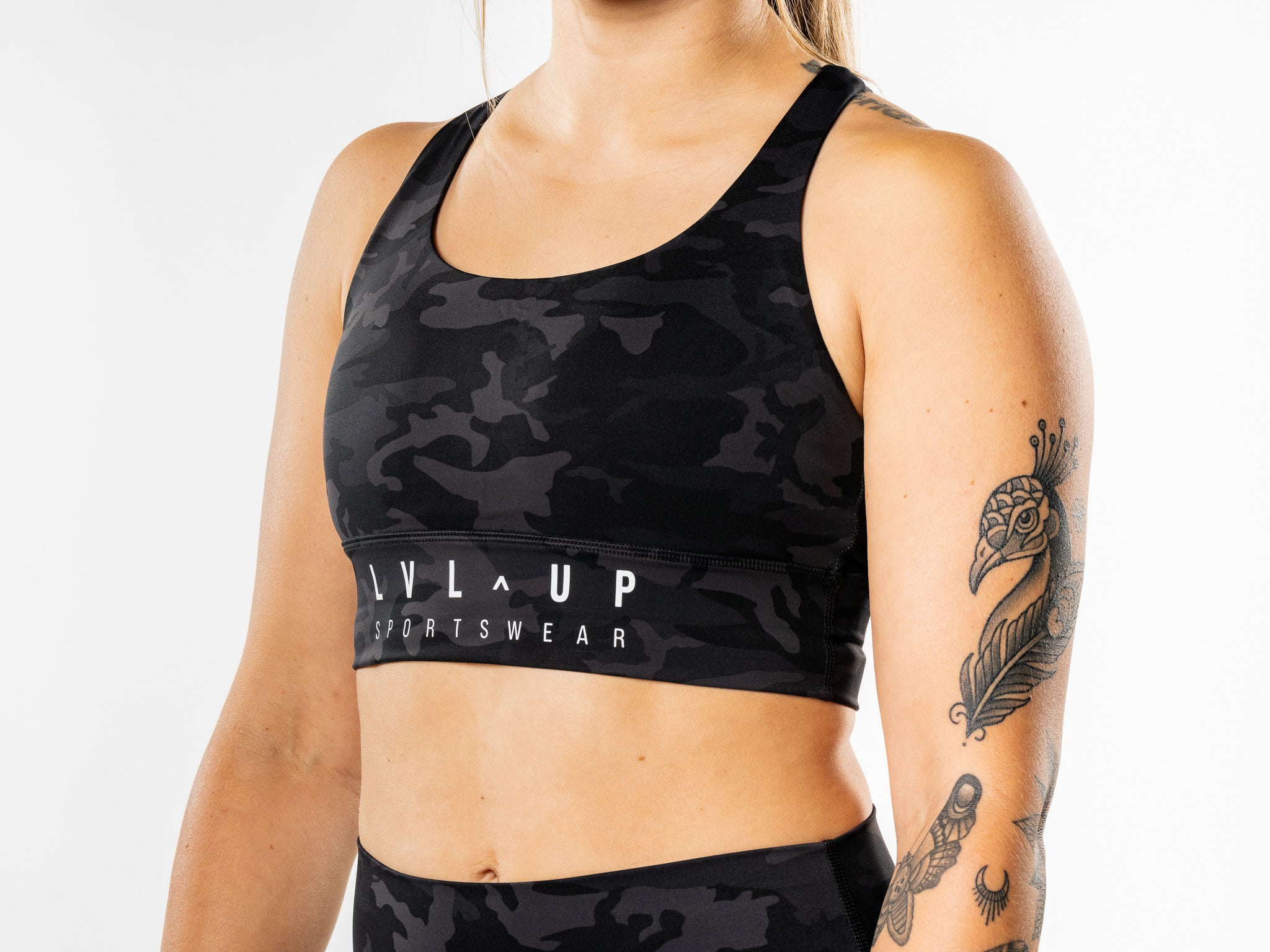 Crisscross bra - Camo