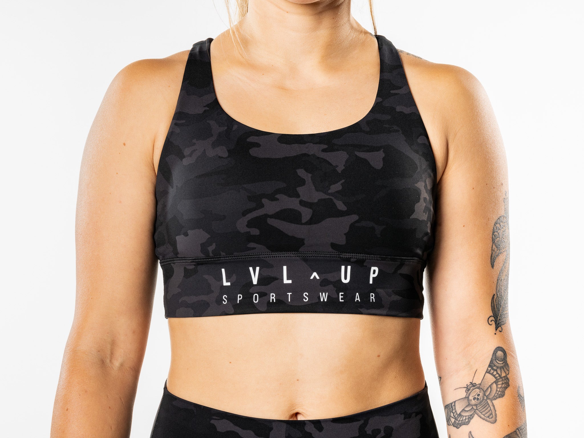 Crisscross bra - Camo