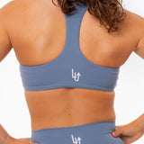 Hybrid Bra - Grey Blue