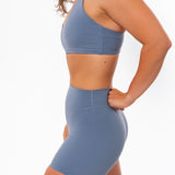 Hybrid Bra - Grey Blue