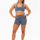 Hybrid Bra - Grey Blue