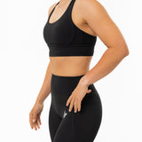 COREMOTION CRISSCROSS BH WOMAN - BLACK