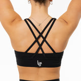 COREMOTION CRISSCROSS BH WOMAN - BLACK