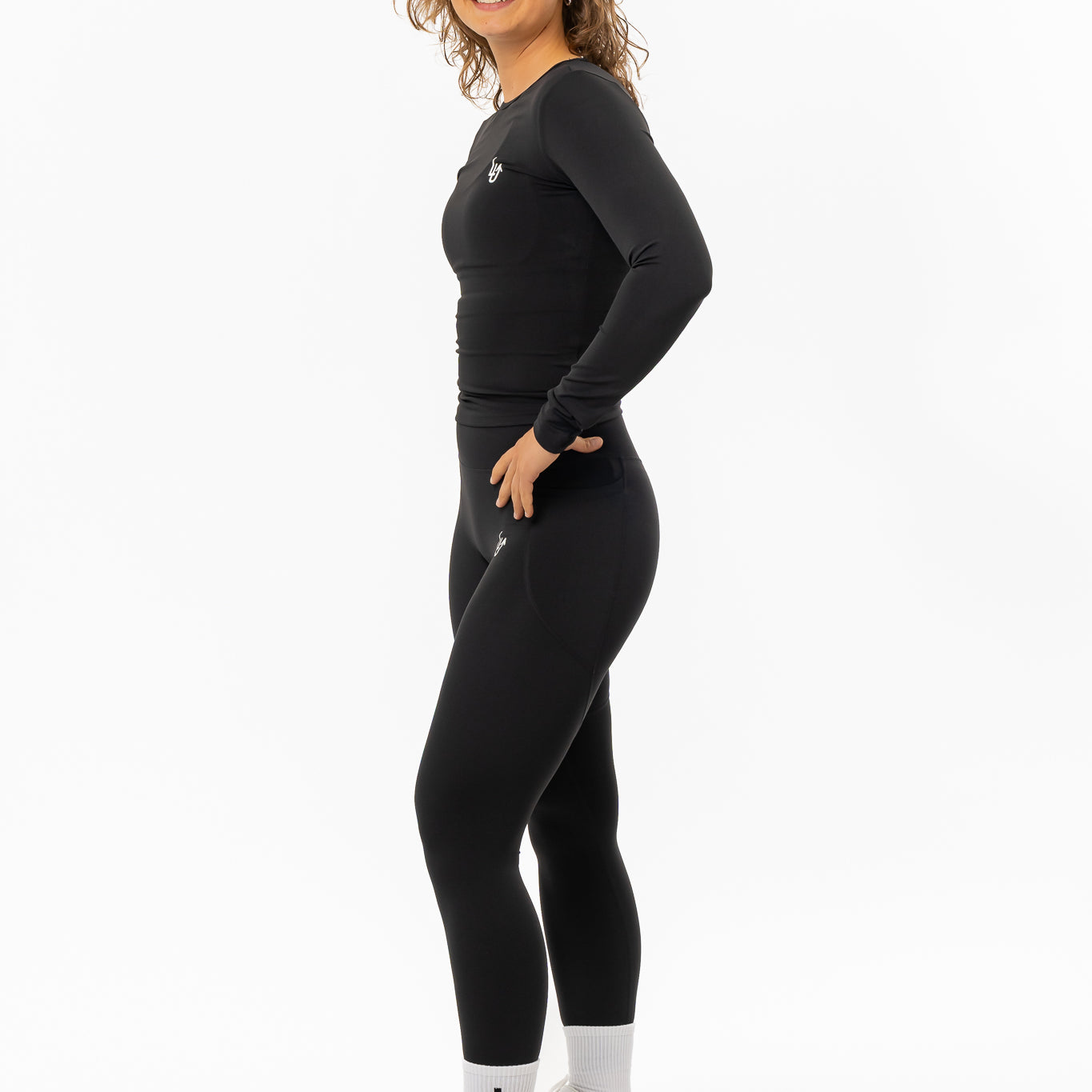 COREMOTION LEGGING WOMAN - BLACK