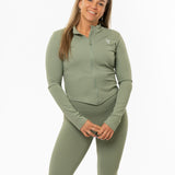 COREMOTION TRAINING ZIP WOMAN - LI GREEN