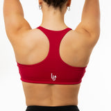 SMOOTH RACERBACK BH WOMAN - BURGUNDY