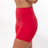 PERFORMANCE SHORT WOMAN -  RED