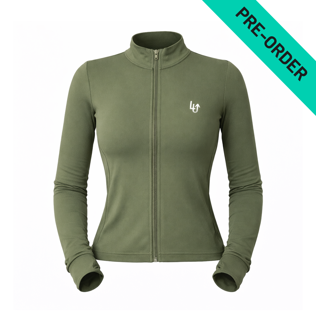 FALL/WINTER TRAINING JACKET WOMAN - ARMY GREEN