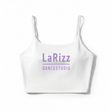 Larizz Dance Studio x LVL-UP SPORTSWEAR - CROP TOP WHITE