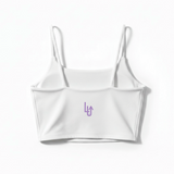 Larizz Dance Studio x LVL-UP SPORTSWEAR - CROP TOP WHITE