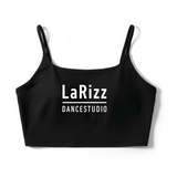 Larizz Dance Studio x LVL-UP SPORTSWEAR - CROP TOP BLACK
