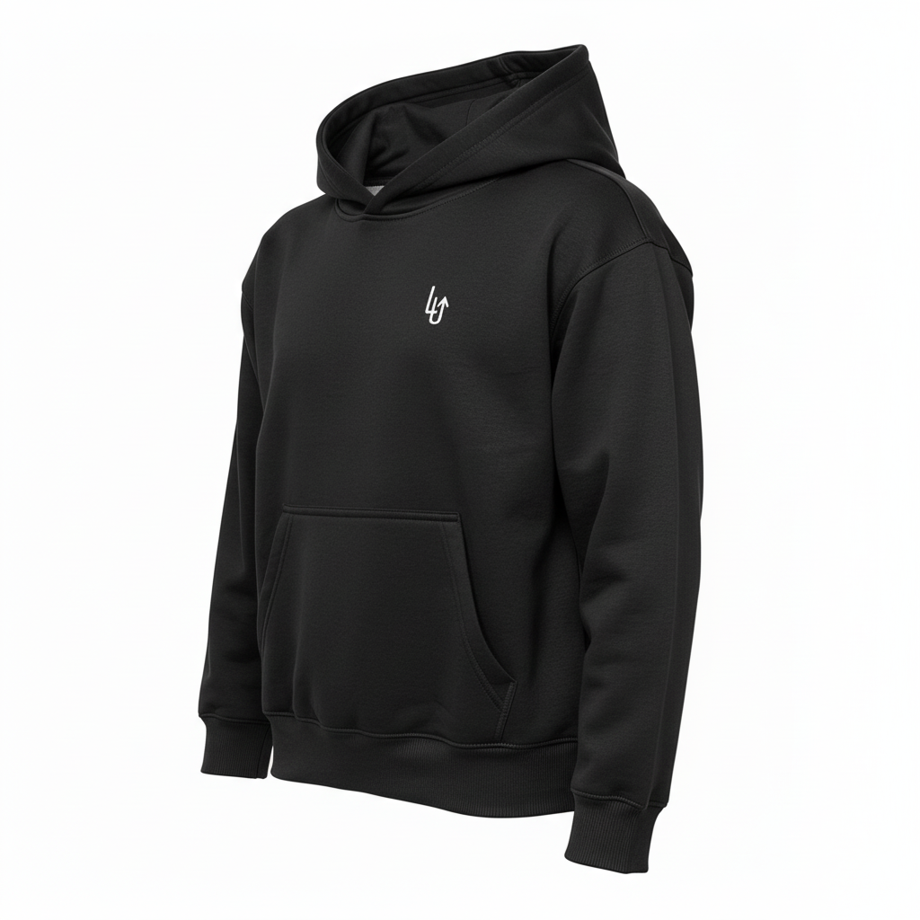 VITAL HOODIE MEN - BLACK