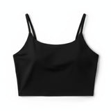 Bauchfreies Top - Schwarz