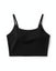 VITAL CROP TOP WOMAN - BLACK