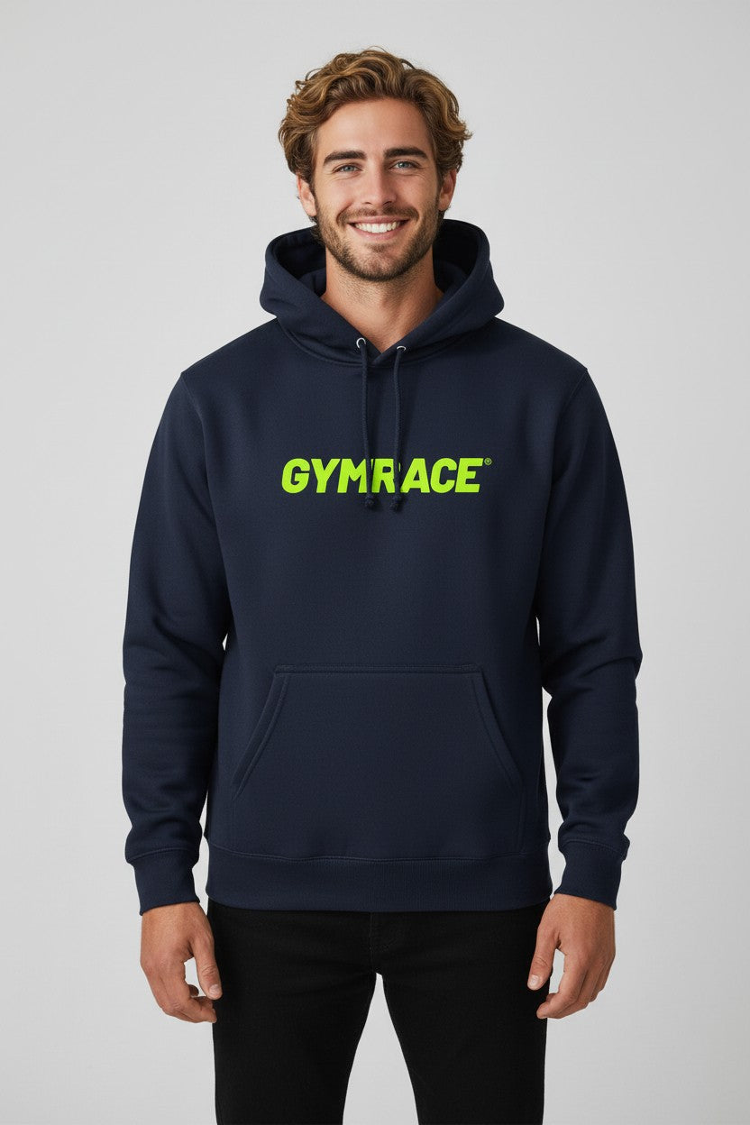GYMRACE X LVLUP HOODIE NAVY
