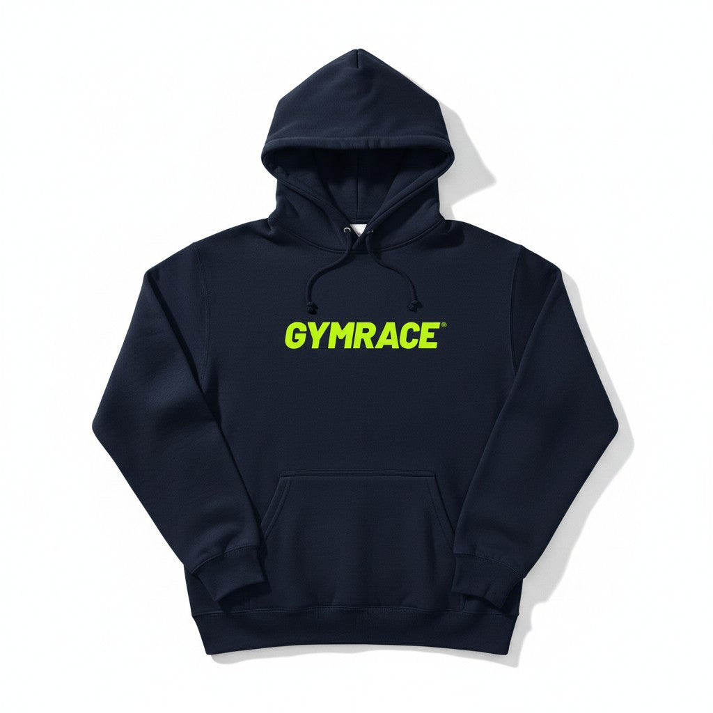 GYMRACE X LVLUP HOODIE NAVY