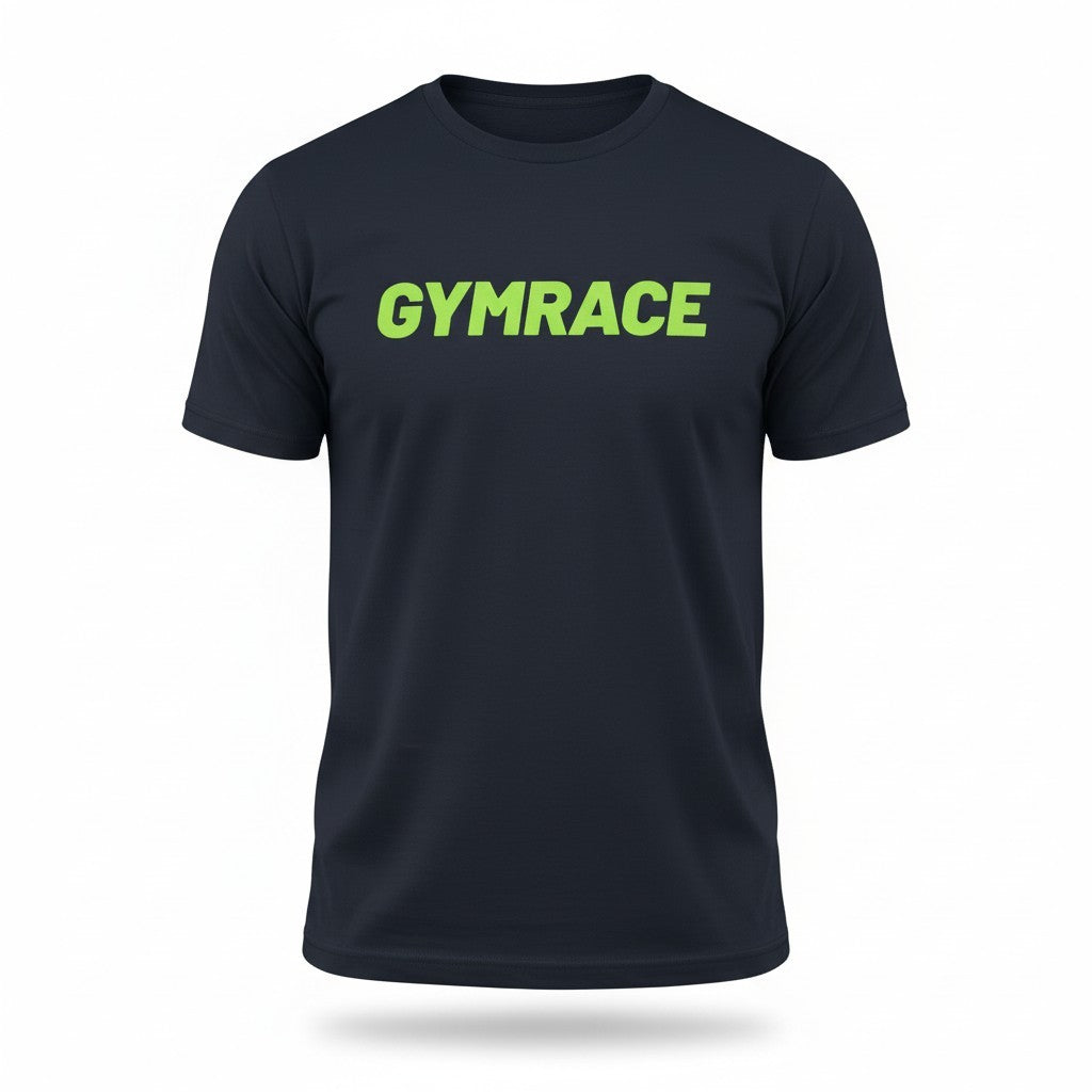 GYMRACE X LVLUP VITAL SHIRT NAVY